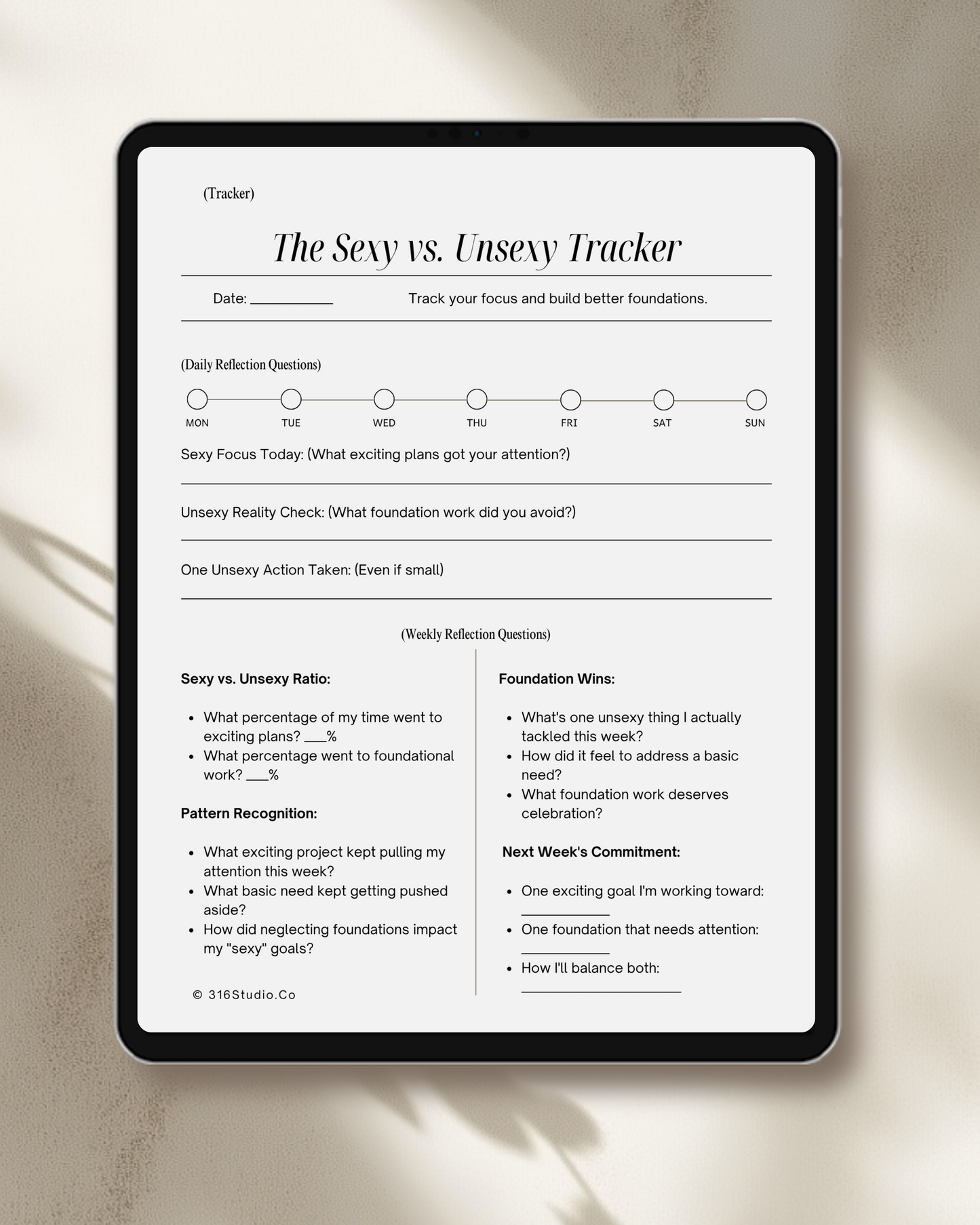 Sexy/Unsexy Tracker (Free Download)