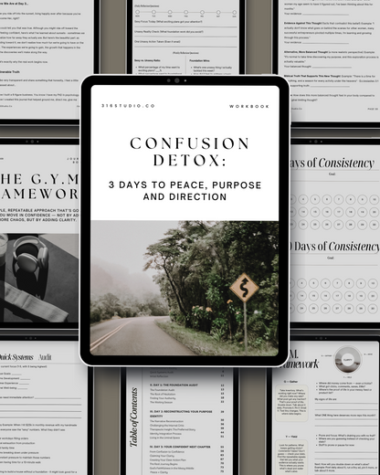 Confusion Detox: 3 Days to Peace, Purpose and Direction